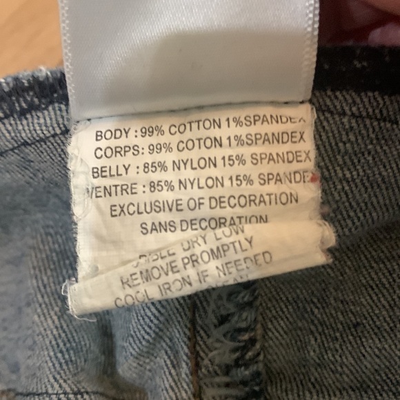 Motherhood Maternity light denim flare‎ size 2 - Picture 9 of 10